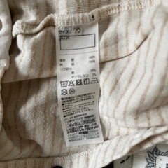 長袖ロンパース6枚　サイズ70の画像