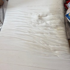 シングルベッド　マット付きの画像