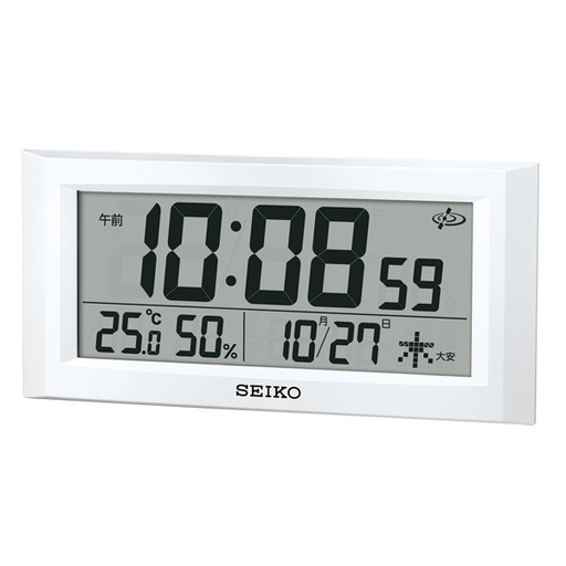 【新品未使用】衛星電波時計 置き時計（SEIKO）