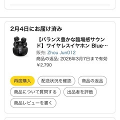 未使用イヤホンの画像