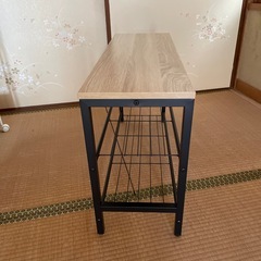 【最終価格】オープンラック　シューズラック　キッチンラック　80cm 三段【新品同様】の画像