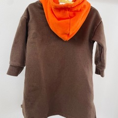 ビームス　パーカー　ワンピース　90サイズの画像