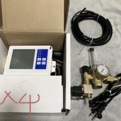 【取りに来れる方】植物育成室濃縮水耕栽培温室CO2コントローラー➕レギュレーター ×4の画像