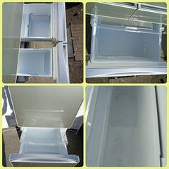 [八7044]   TOSHIBA  2013年製  ノンフロン冷凍冷蔵庫  426L  GR-G43GXV(ZS)  外形寸法  幅600㎜  奥行698㎜  高さ1816㎜の画像