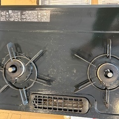 リンナイ　グリル付きガステーブル　都市ガス用　右高火力の画像