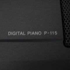 大人気ベストセラーモデルヤマハの電子ピアノP-115です！の画像