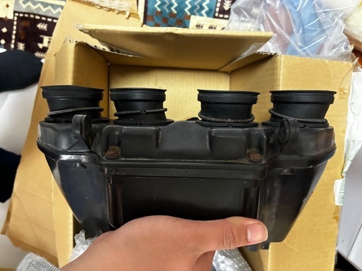 ゼファー400用エアクリーナーボックス