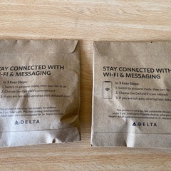 未使用有線イヤホン2個セットの画像