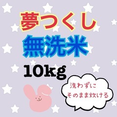 早い者勝ち★夢つくし無洗米10kg★