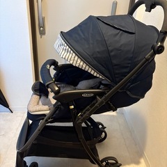 GRACOベビーカー&スモルビ　ベビーカーシートの画像