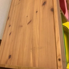 IKEA トロファスト　木製おもちゃ箱 複数収納付きの画像