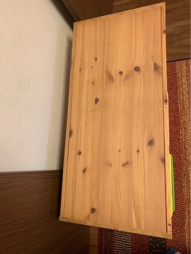 IKEA トロファスト　木製おもちゃ箱 複数収納付き
