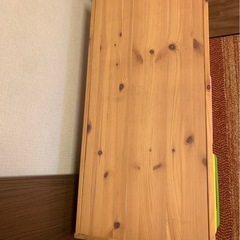 IKEA トロファスト　木製おもちゃ箱 複数収納付きの画像