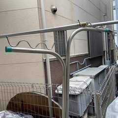 金属　物干し竿の画像