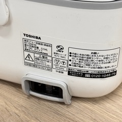 A2139🌟配送設置可🙌東芝　ジャー炊飯器　0.54L 2023年製RC-5MFM🌟の画像