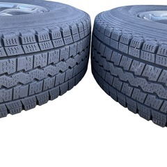 【スタッドレスタイヤ ホイール4本セット】 DUNLOP WINTER MAXX SV01 195/80R15 LTの画像