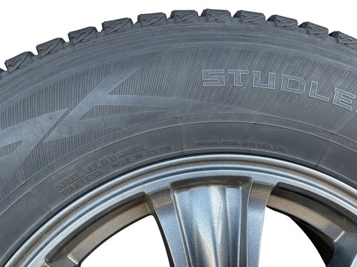 【スタッドレスタイヤ ホイール4本セット】 DUNLOP WINTER MAXX SV01 195/80R15 LT