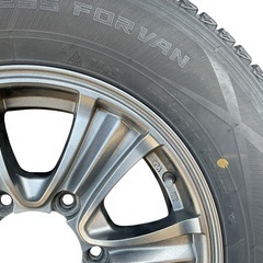【スタッドレスタイヤ ホイール4本セット】 DUNLOP WINTER MAXX SV01 195/80R15 LTの画像