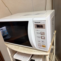 2018年製Panasonic電子レンジの画像