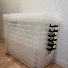 【11個まとめて】衣装ケース・収納ケース｜早い方優先｜柏たなかの画像