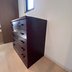 タンス（天然木材）の画像