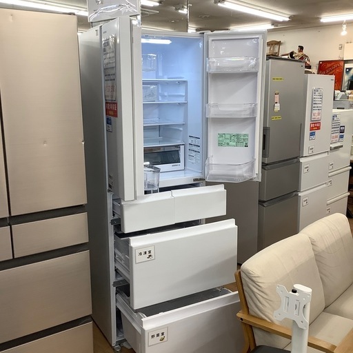 6ドア冷蔵庫
