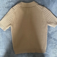 【3/9まで引取】定価4千円！ユニクロ 半袖リブニットポロ M（1,500円）の画像