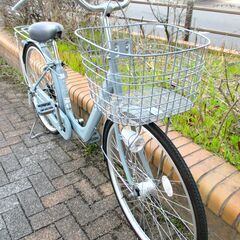 中古自転車 SFIDA ママチャリ 自転車 26インチ LEDオートライト 通勤 通学 近所のお出掛けなどにの画像