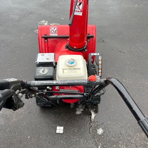 ☆現状品☆整備済み☆除雪機　HONDA 5馬力　古いですが元気に動きます