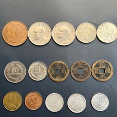 古銭　24枚　各国の画像