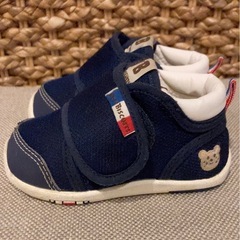 ミキハウス ホットビスケッツ ベビーシューズ 13cm の画像