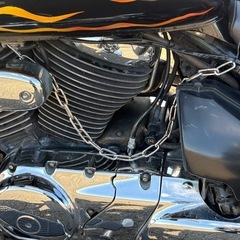 イントルーダークラシック400 フレイムカウル カスタム 車検R8年12月 ETC付の画像