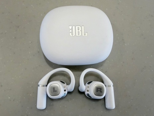 【美品】JBL SENCE PRO ワイヤレスイヤホン オープンイヤー型 白