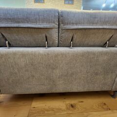 ニトリ　２人掛け布張りソファー「サザーラ」の画像