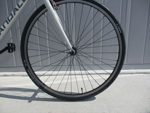 E897★　22800円★整備済み スポーツ中古自転車 【クロスバイク　グレー　RANDALL　46センチ】