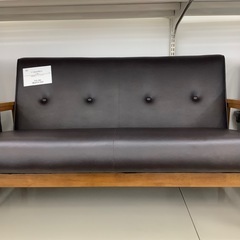 【取りに来られる方限定】バイキャストPUソファ(2人掛け) のご紹介！【トレファク寝屋川】 　の画像