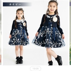 入学式　レースフォーマルワンピース4点セット
の画像