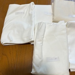 白生地　　布まとめ売りの画像