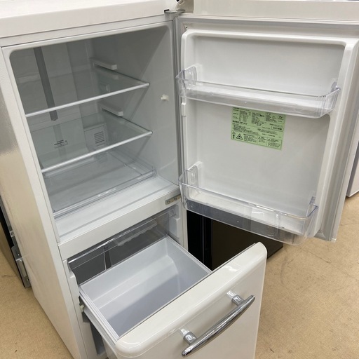 【ドリーム池田店】◎ジモティー割対象品◎エディオン 2ドア冷蔵庫 ANG-RE151-B1 2021年製 07978