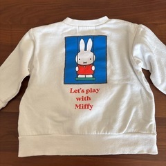 ミッフィートレーナー90サイズの画像