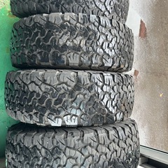 90プラド用タイヤホイールの画像