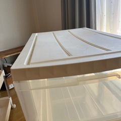 引き取り限定！　ニトリ　キャスター付き三段収納ケースの画像