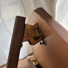 折りたたみローテーブル  75×50cm高さ33cmの画像