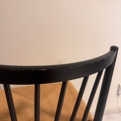 FDBモブラー J80 black natural yチェア　北欧家具の画像