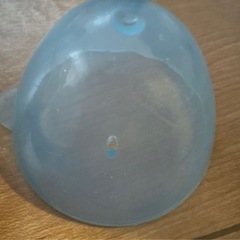 子ども用コップ 240ml 透明・青の画像