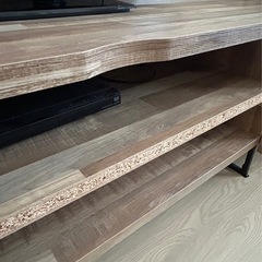 【現在取引中】LOWYA 180cm テレビボード（※訳あり・要組み立て直し）の画像