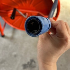ホースリールとホースのセットの画像