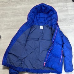 　アディダス　ダウンジャケット　キッズ　レディースの画像