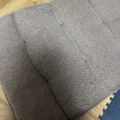 座椅子 リクライニング グレージュの画像