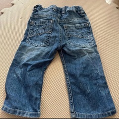 DIESEL KID ダメージデニムパンツ 9Mの画像